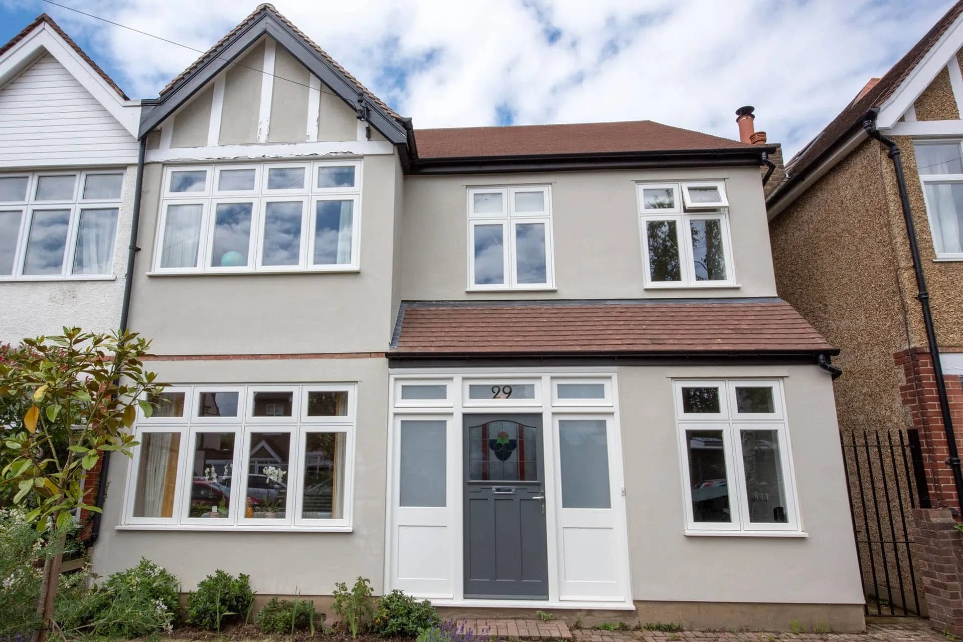 Timber Casement Windows & Entrance Door